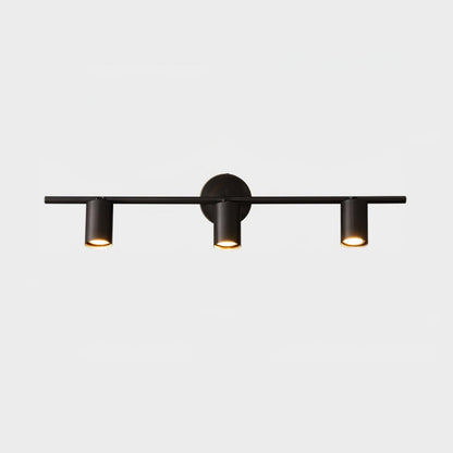 Rotatable Spotlight Wall Light | Brass & Acrylic | 2, 3, or 4 Light Heads