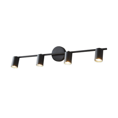 Rotatable Spotlight Wall Light | Brass & Acrylic | 2, 3, or 4 Light Heads