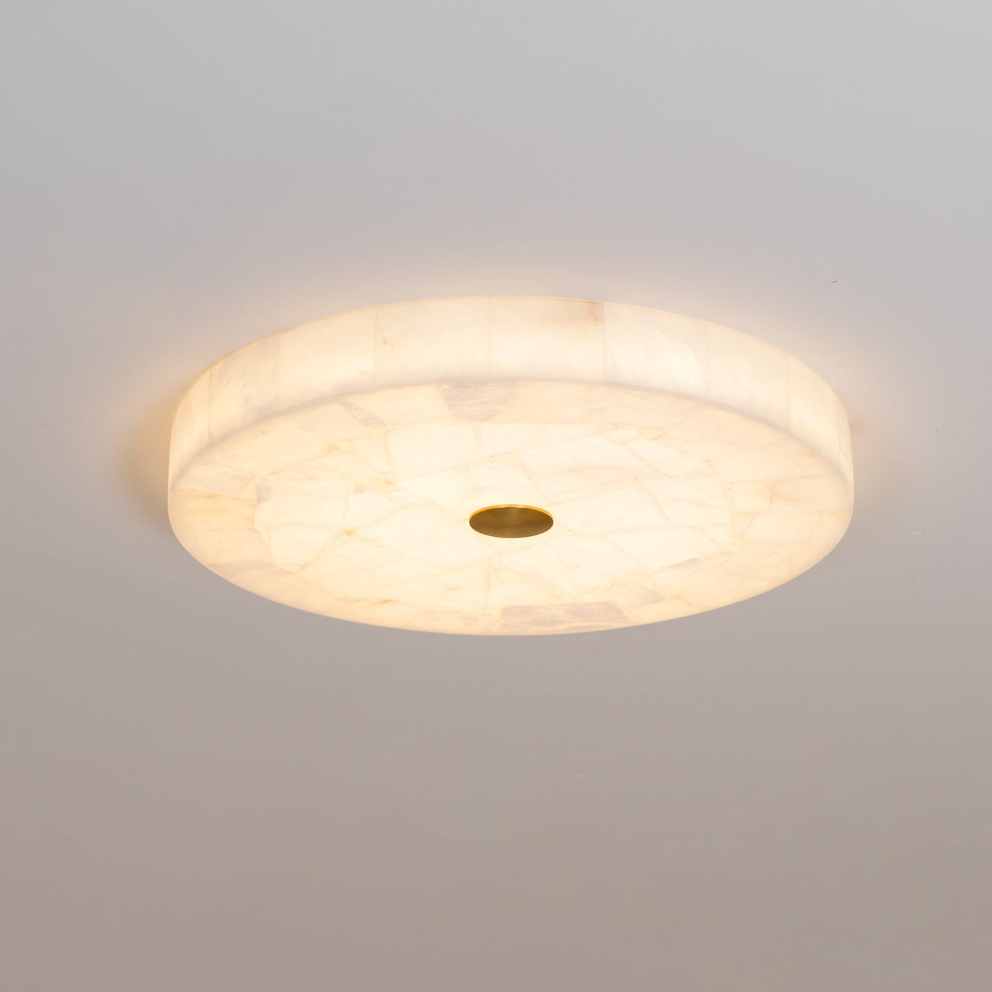 Alabaster Ceiling Lamp | Genuine Alabaster | Multiple Sizes Available