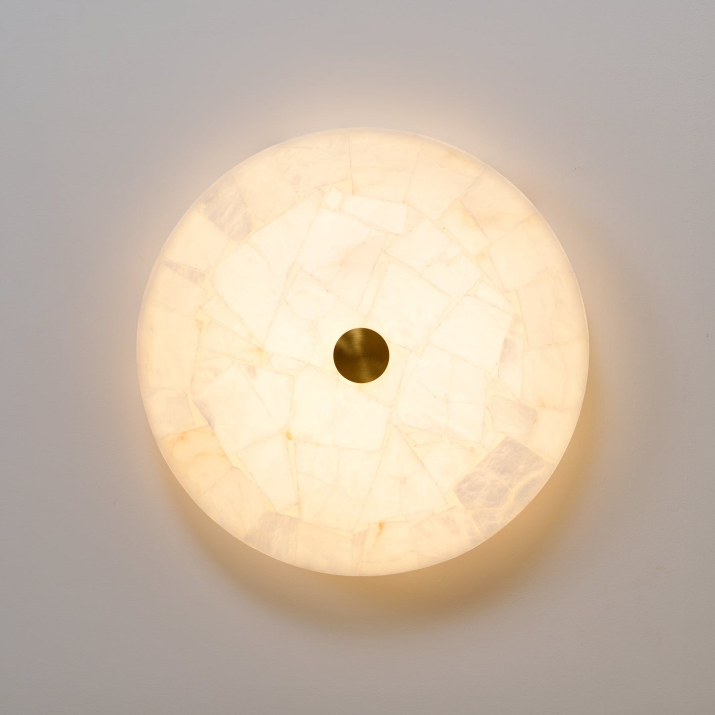 Alabaster Ceiling Lamp | Genuine Alabaster | Multiple Sizes Available