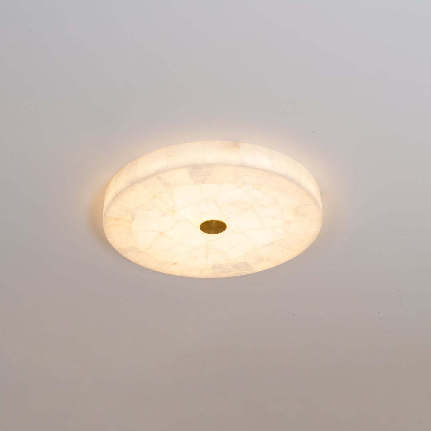 Alabaster Ceiling Lamp | Genuine Alabaster | Multiple Sizes Available
