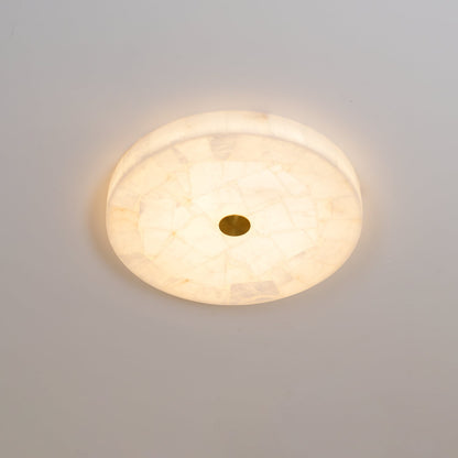 Alabaster Ceiling Lamp | Genuine Alabaster | Multiple Sizes Available