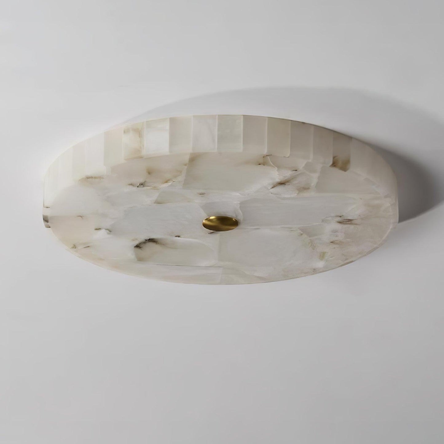 Alabaster Ceiling Lamp | Genuine Alabaster | Multiple Sizes Available