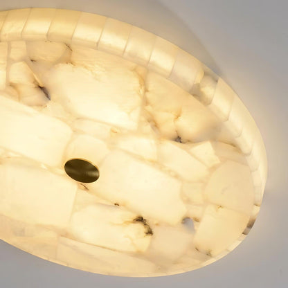 Alabaster Ceiling Lamp | Genuine Alabaster | Multiple Sizes Available
