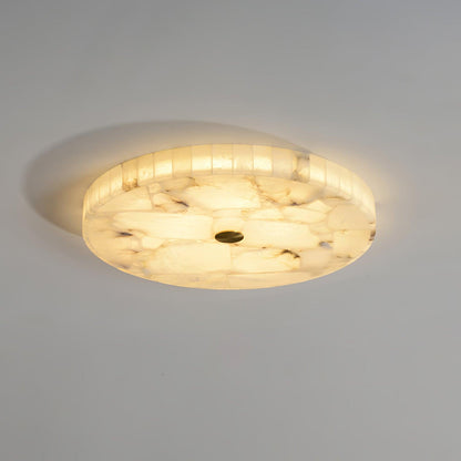 Alabaster Ceiling Lamp | Genuine Alabaster | Multiple Sizes Available