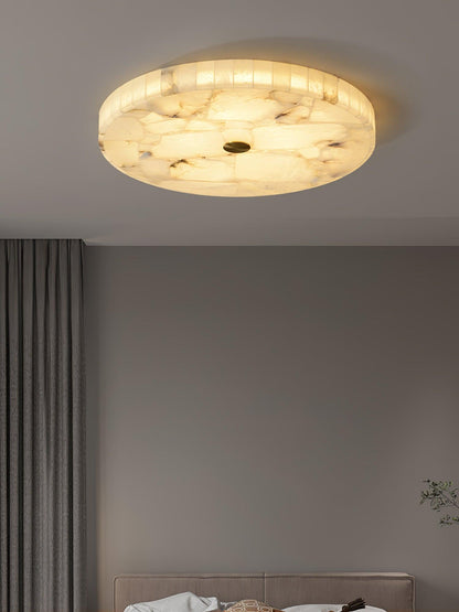 Alabaster Ceiling Lamp | Genuine Alabaster | Multiple Sizes Available