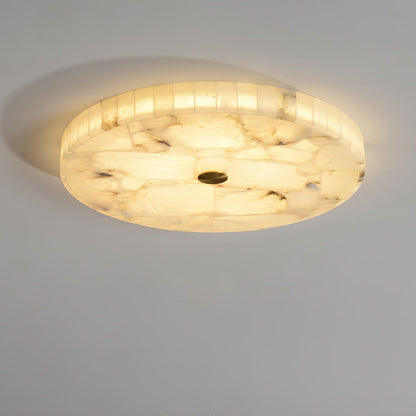 Alabaster Ceiling Lamp | Genuine Alabaster | Multiple Sizes Available