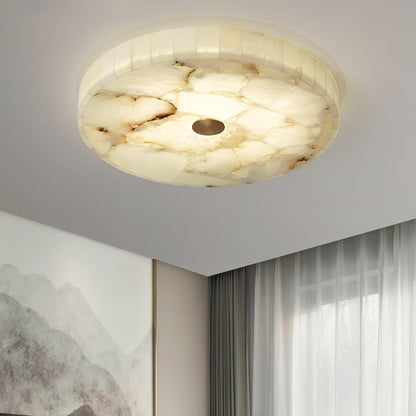 Alabaster Ceiling Lamp | Genuine Alabaster | Multiple Sizes Available