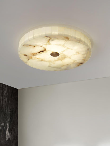 Alabaster Ceiling Lamp | Genuine Alabaster | Multiple Sizes Available