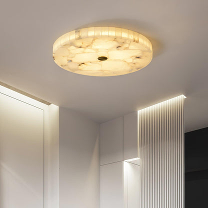 Alabaster Ceiling Lamp | Genuine Alabaster | Multiple Sizes Available