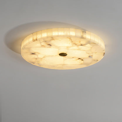 Alabaster Ceiling Lamp | Genuine Alabaster | Multiple Sizes Available
