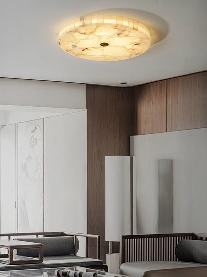 Alabaster Ceiling Lamp | Genuine Alabaster | Multiple Sizes Available