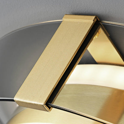 Flush Mount Ceiling Light | Integrated LED | Gold Finish, Multiple Sizes