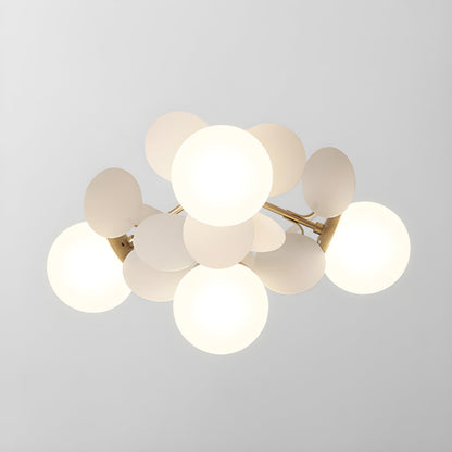 Macaron Ceiling Lamp | Metal & Glass | Colorful Options