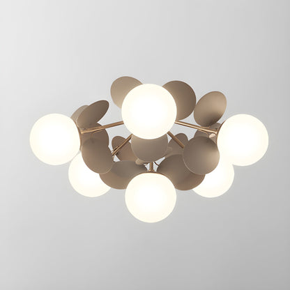 Macaron Ceiling Lamp | Metal & Glass | Colorful Options