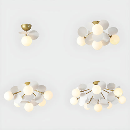 Macaron Ceiling Lamp | Metal & Glass | Colorful Options