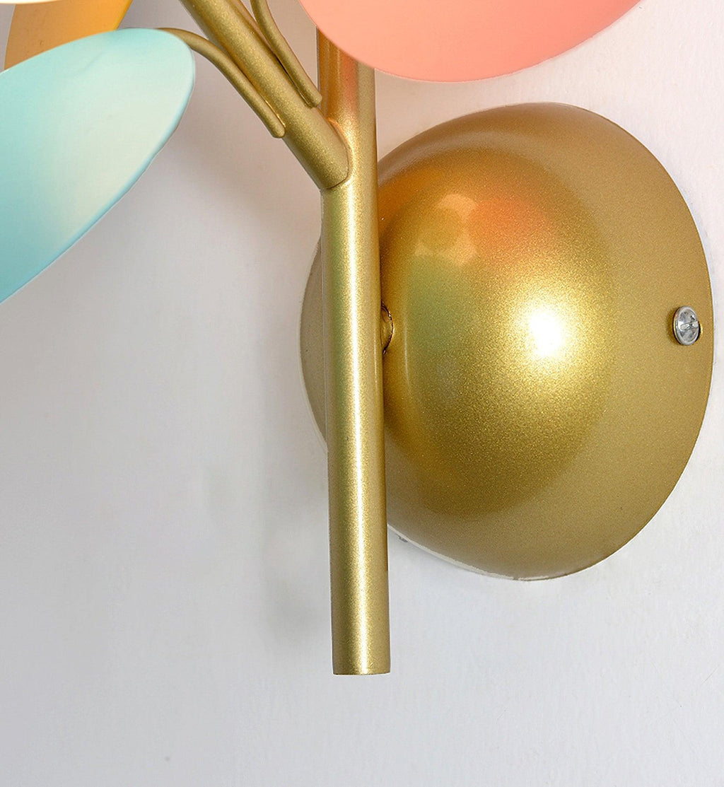 Macaron Wall Lamp | Colorful Metal & Glass | Set of 2