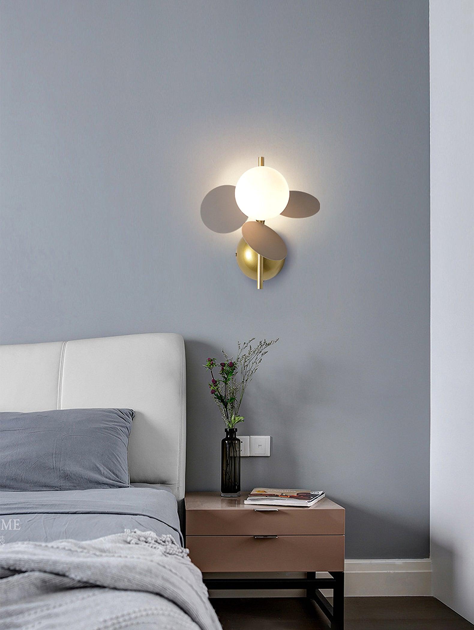Macaron Wall Lamp | Colorful Metal & Glass | Set of 2