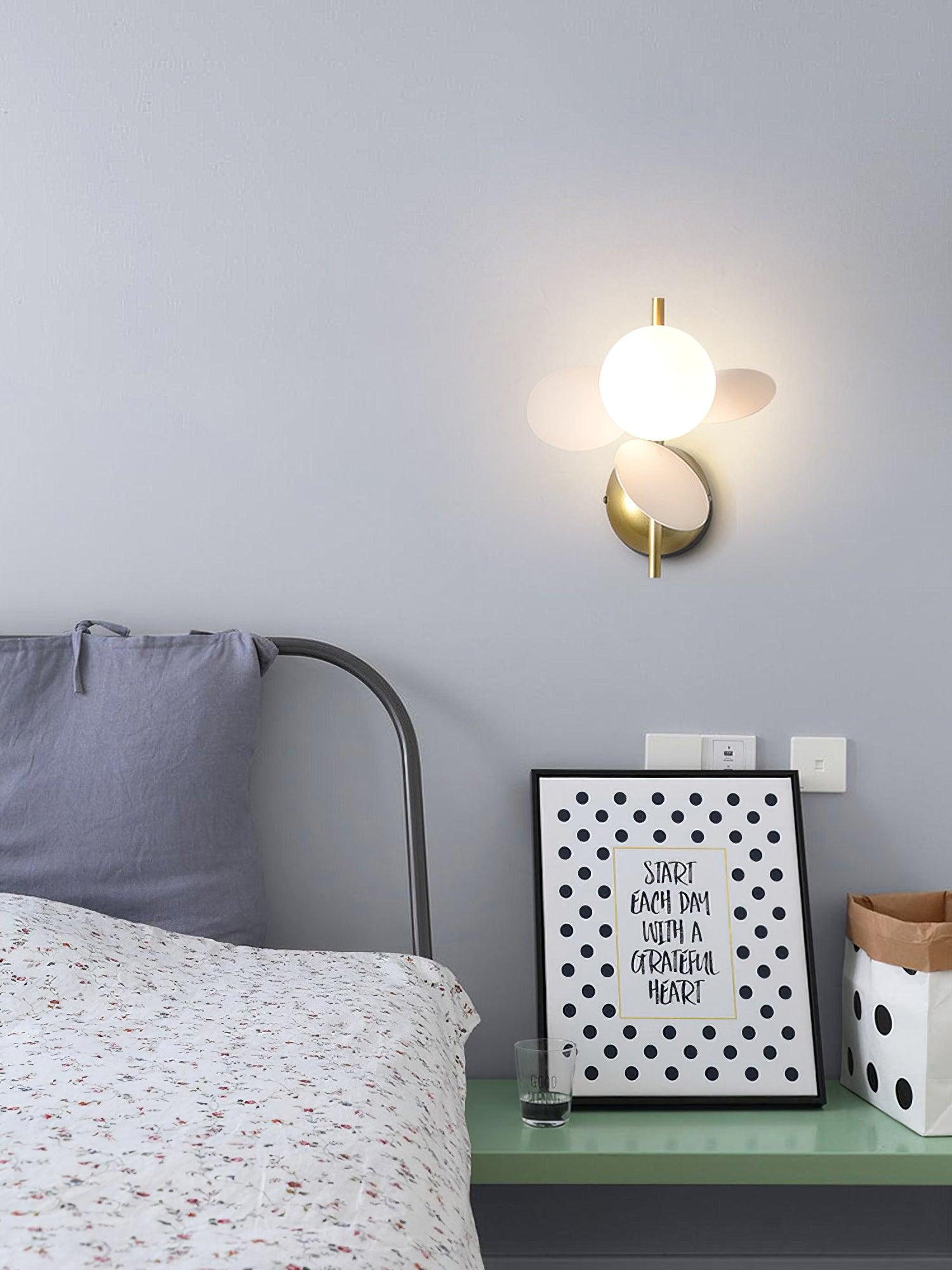 Macaron Wall Lamp | Colorful Metal & Glass | Set of 2