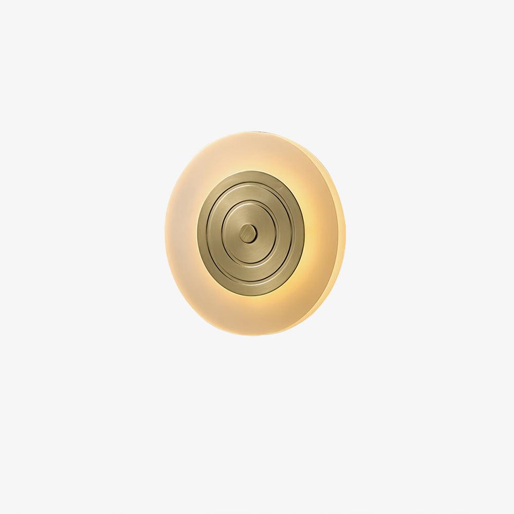 Moon Wall Lamp | Polished Brass & Acrylic | Set of 2