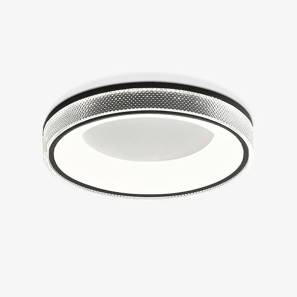Flush Ceiling Light | Iron & Acrylic | 50cm Diameter