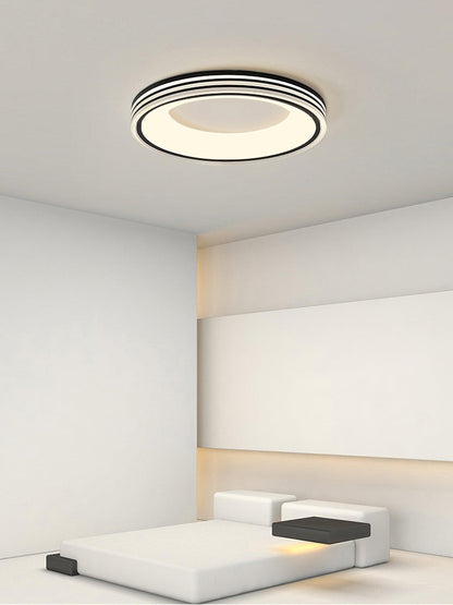 Flush Ceiling Light | Iron & Acrylic | 50cm Diameter