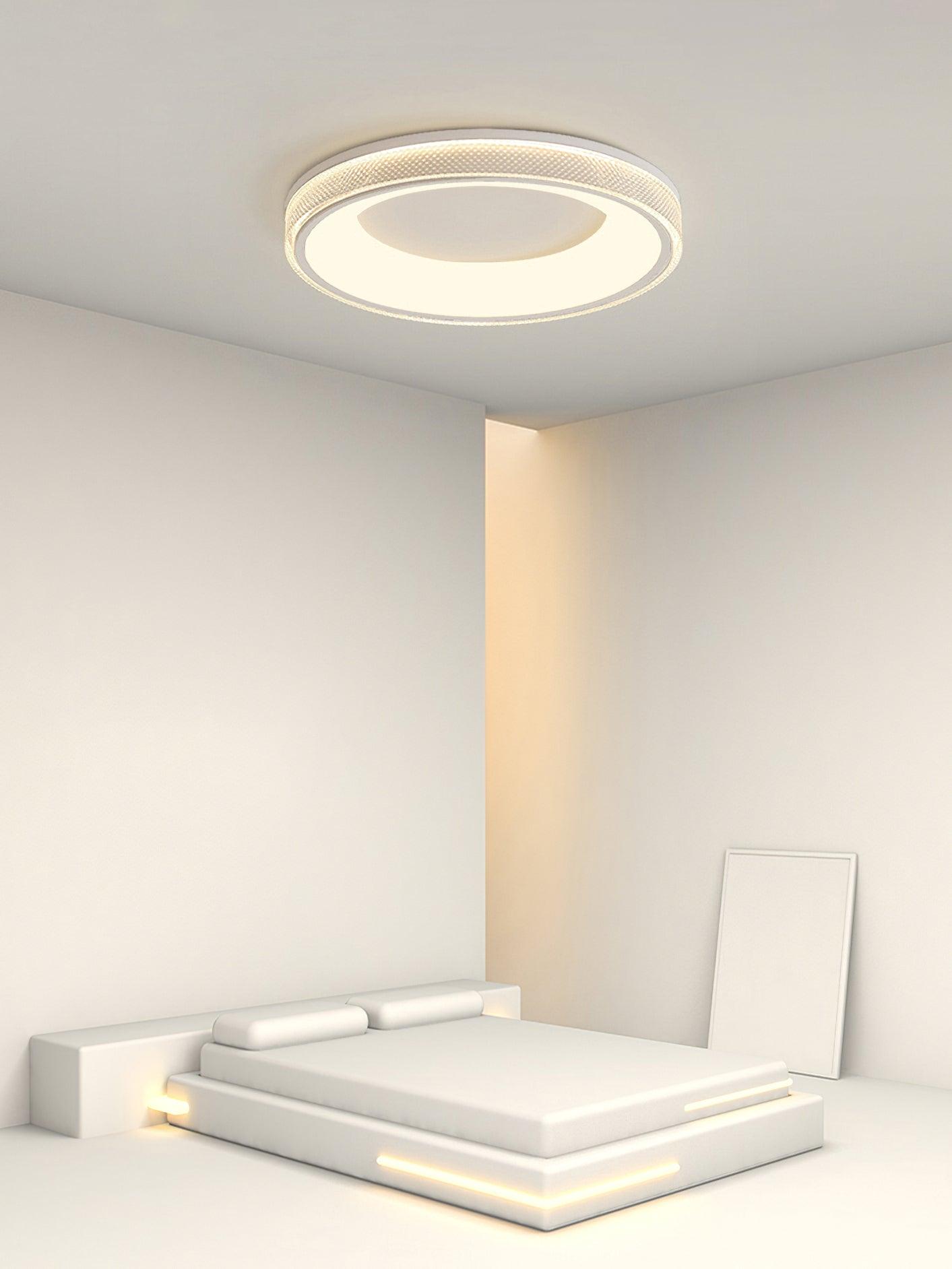 Flush Ceiling Light | Iron & Acrylic | 50cm Diameter