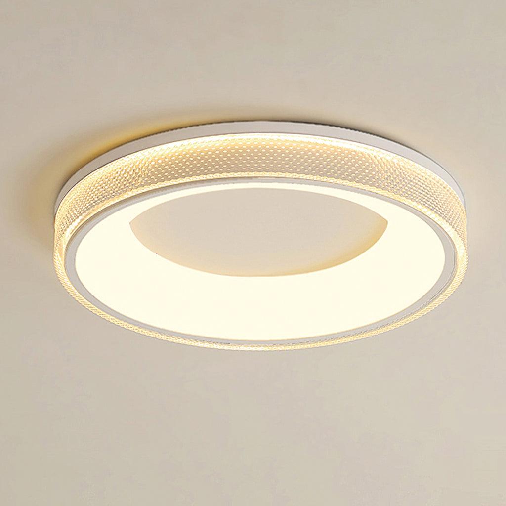 Flush Ceiling Light | Iron & Acrylic | 50cm Diameter