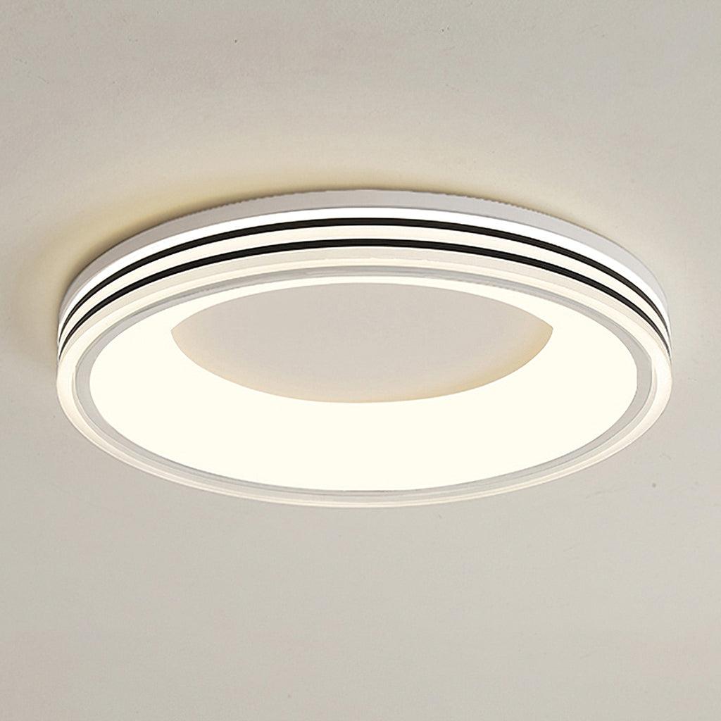 Flush Ceiling Light | Iron & Acrylic | 50cm Diameter