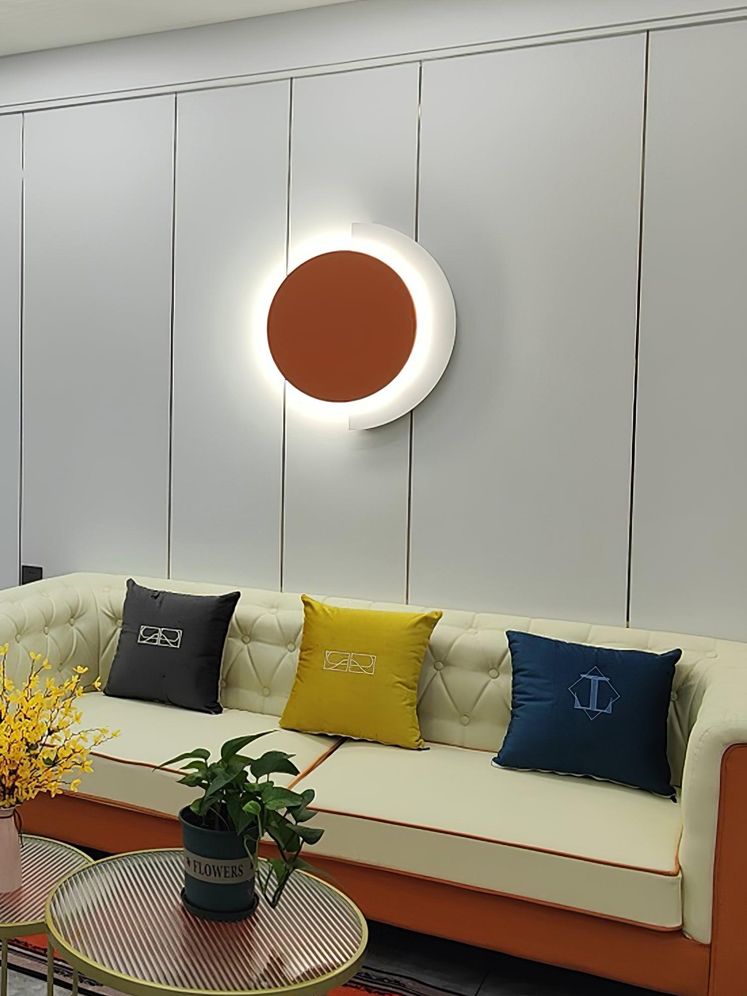 Abstract Art Wall Sconce | Integrated LED | Set of 2