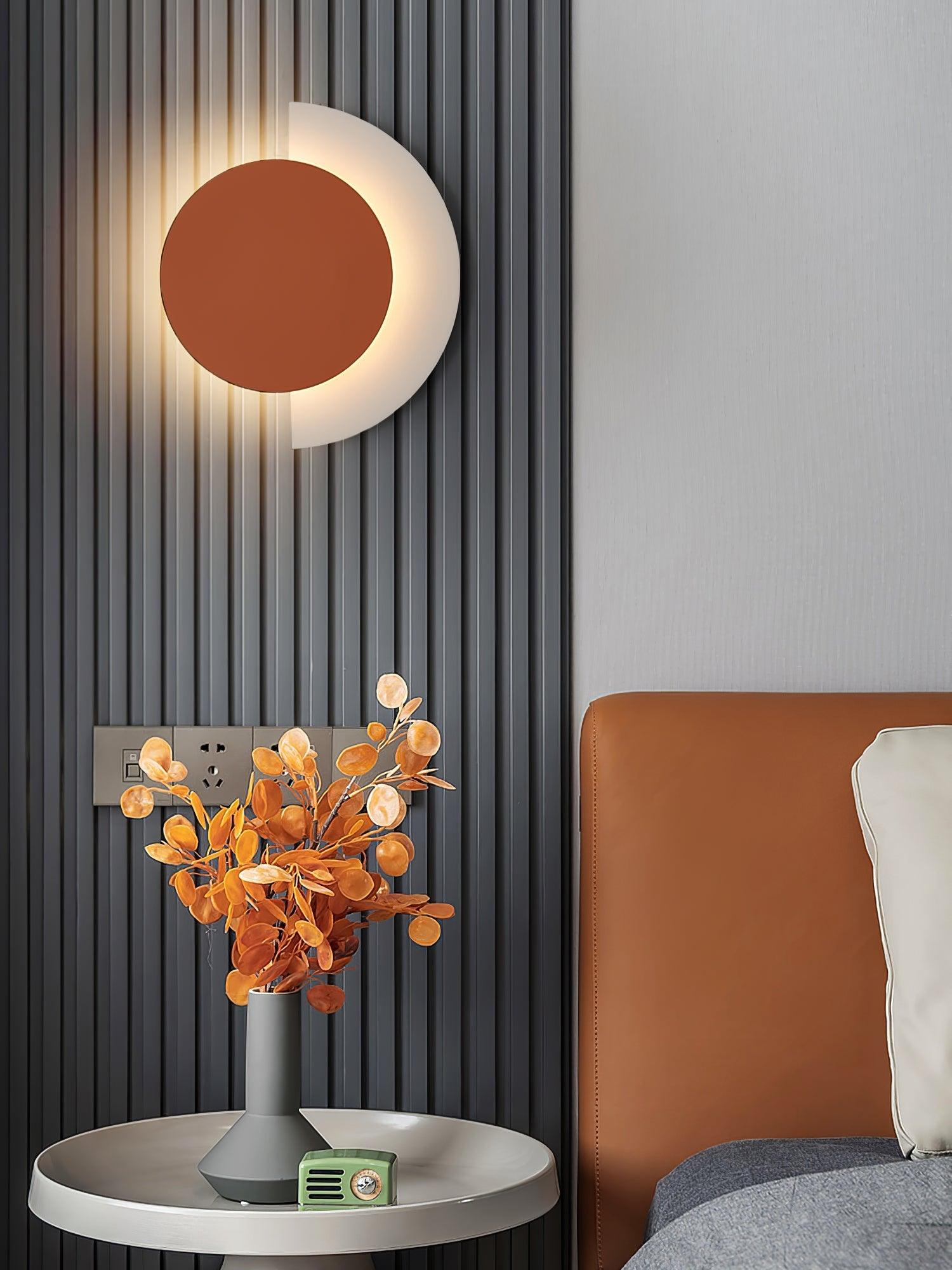 Abstract Art Wall Sconce | Integrated LED | Set of 2