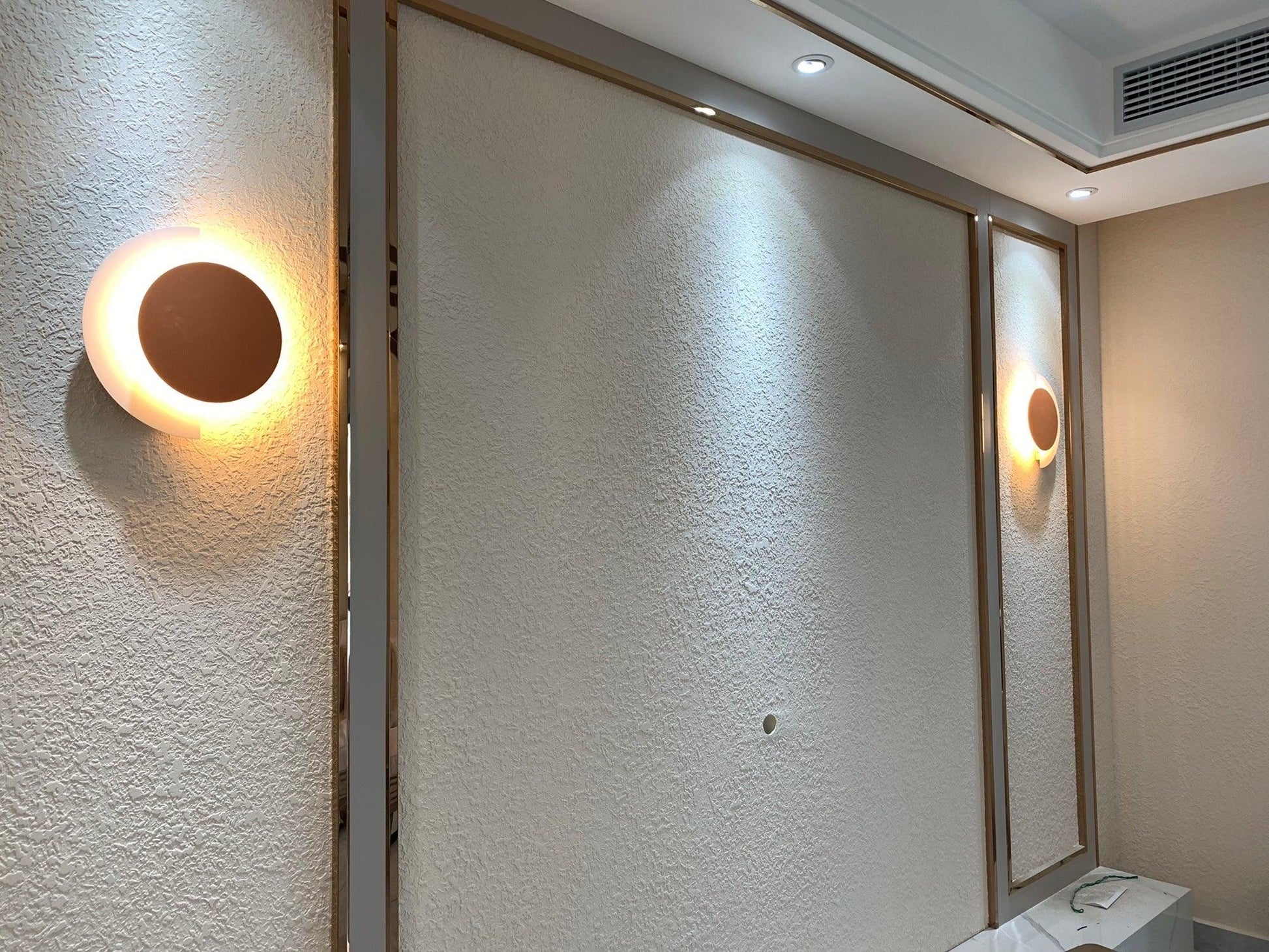 Abstract Art Wall Sconce | Integrated LED | Set of 2