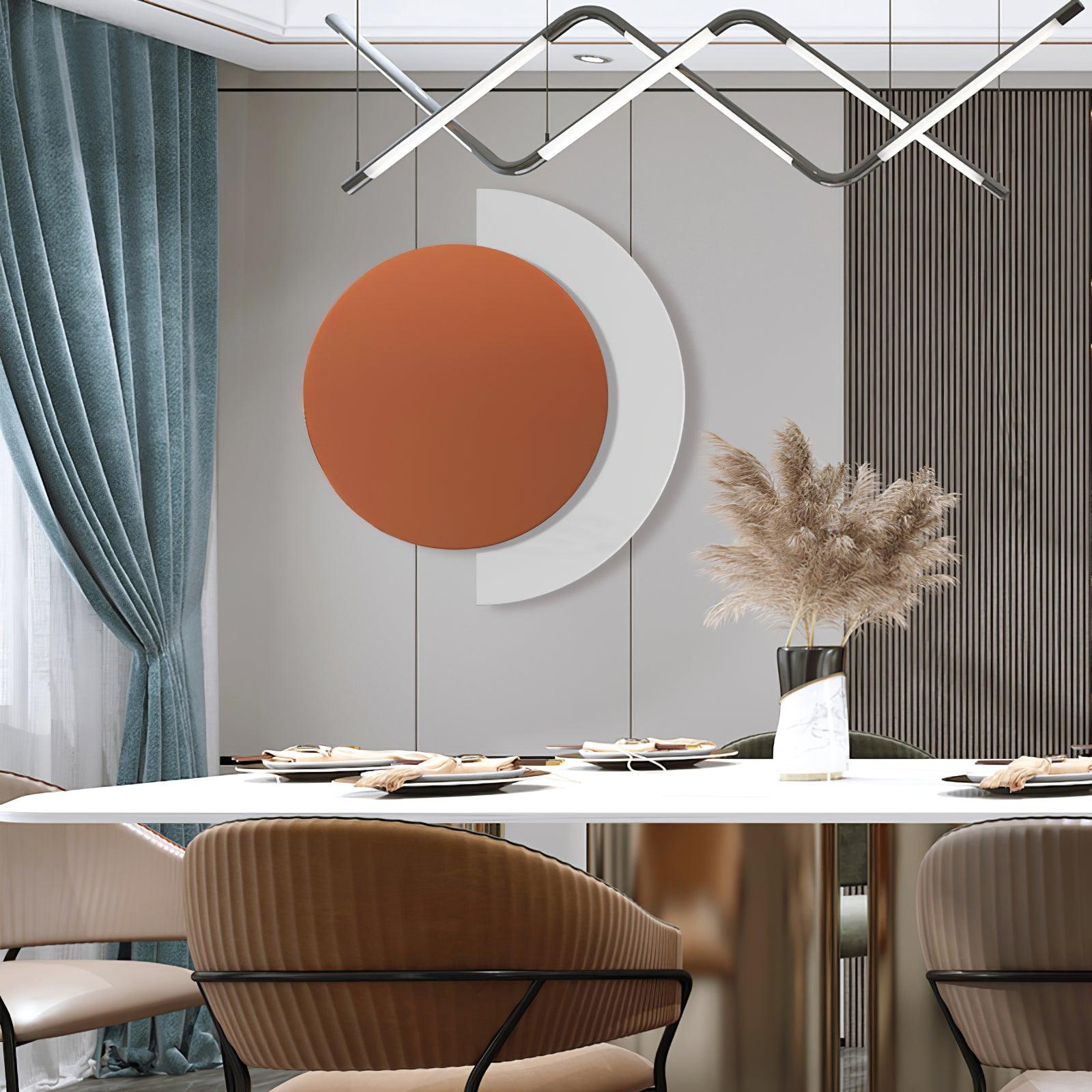 Abstract Art Wall Sconce | Integrated LED | Set of 2