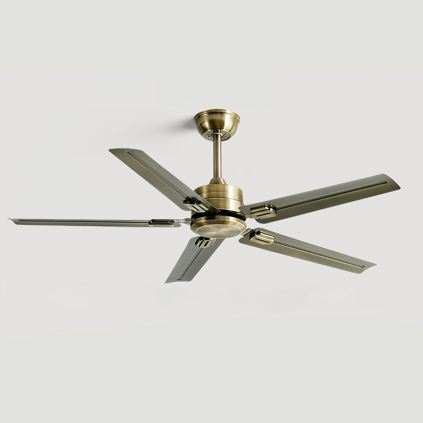 Rozzen Ceiling Fan | Metal & Stainless Steel | 52-Inch