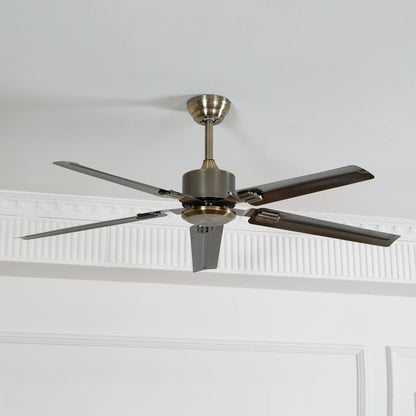 Rozzen Ceiling Fan | Metal & Stainless Steel | 52-Inch