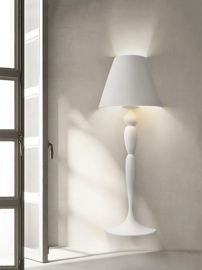 Plaster Wall Lamp | White Finish | Set of 2
