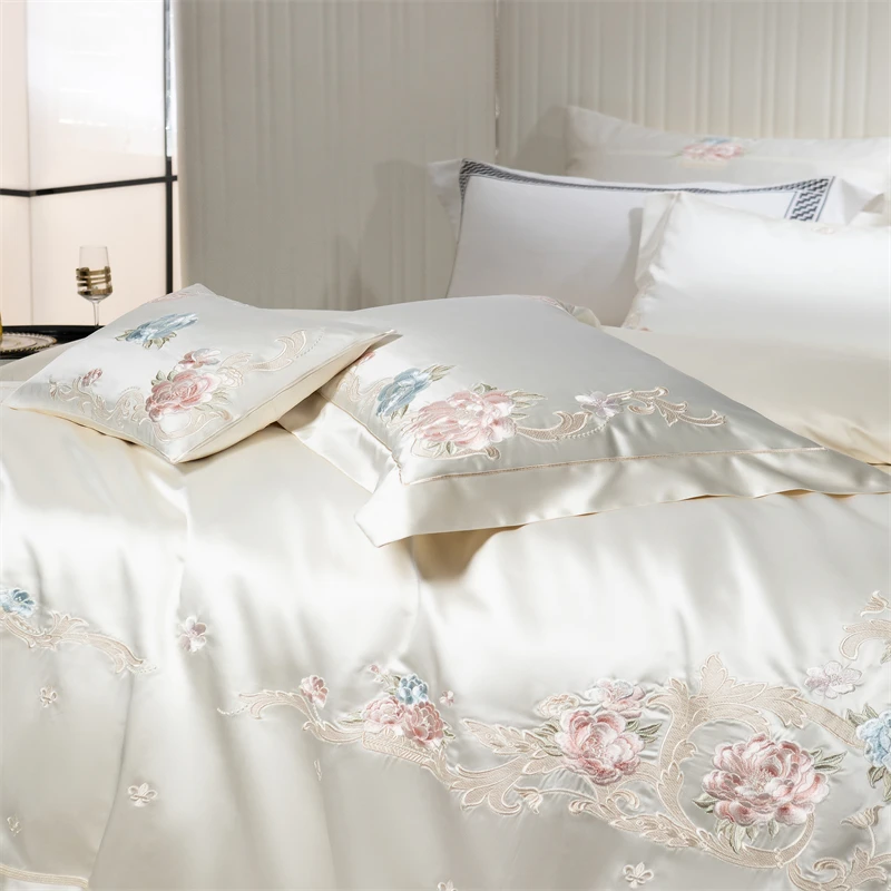 Snowdrop Duvet Cover & Bedspread Set (Egyptian Cotton)