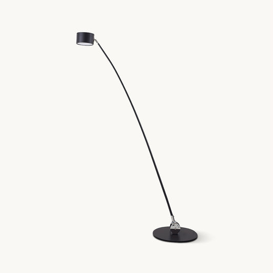 Sampei Floor Lamp | Carbon Fiber & Metal | Black, 200cm