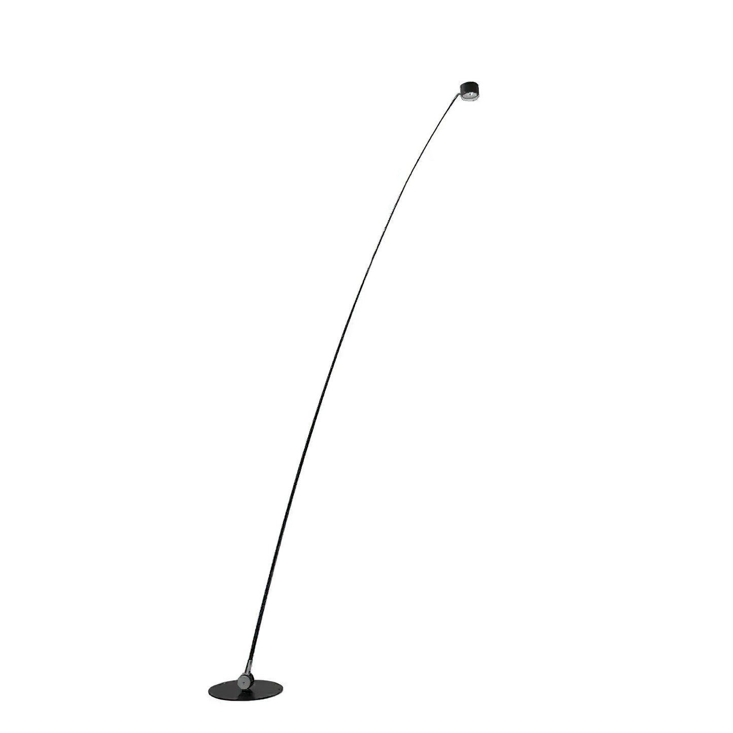 Sampei Floor Lamp | Carbon Fiber & Metal | Black, 200cm