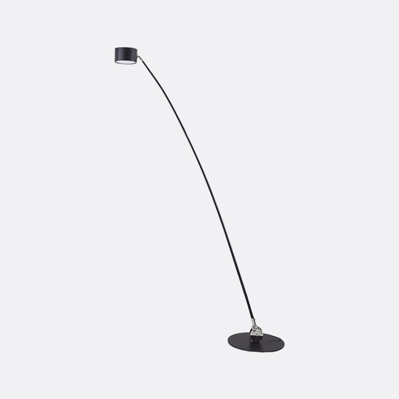Sampei Floor Lamp | Carbon Fiber & Metal | Black, 200cm