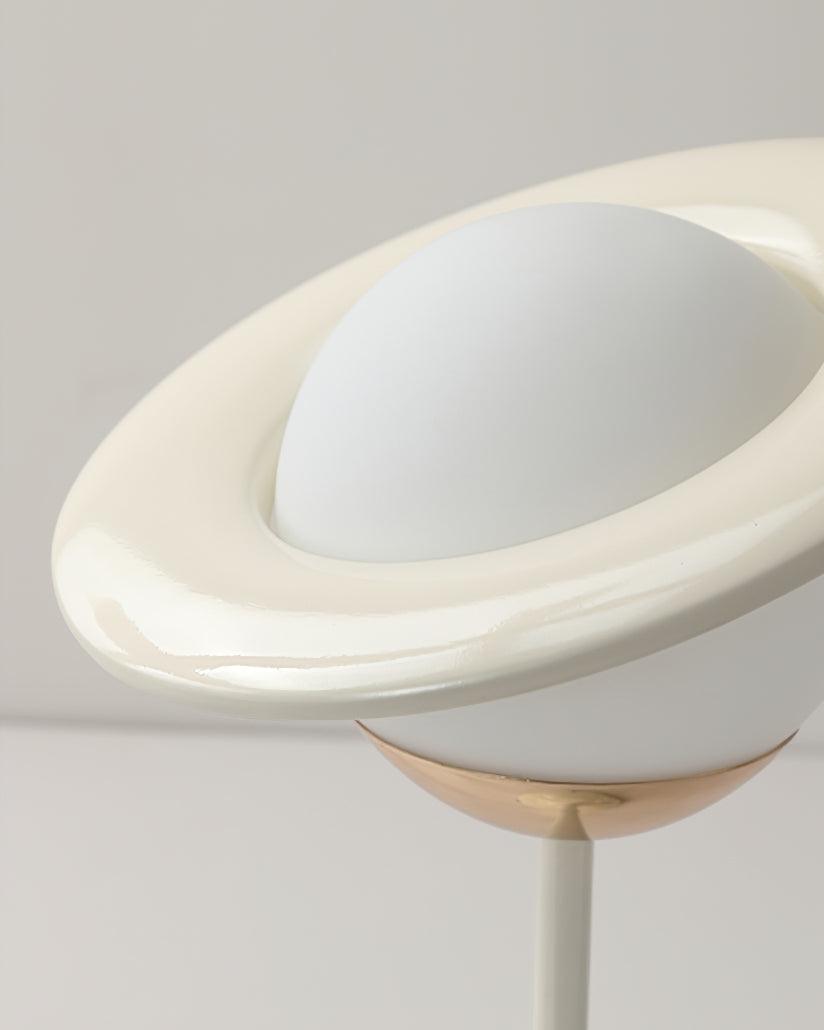 Saturn Planet Table Lamp | Metal & Glass | 20 cm Diameter, Multiple Colors