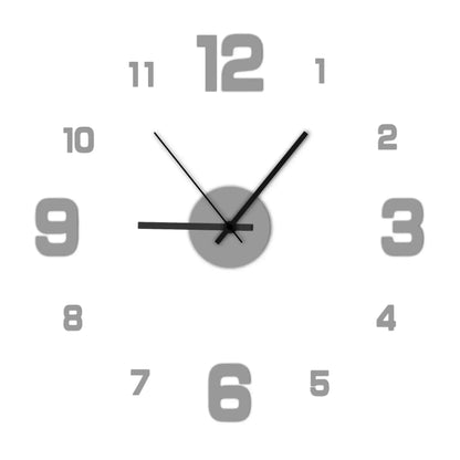 CarréÉlite | Horloge Murale Carrée | Silencieuse