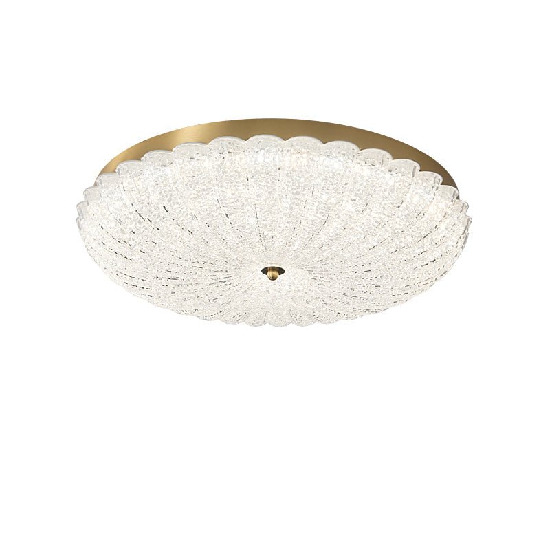 Seraphim Ceiling Lamp | Copper Frame with Glass Accents | 30cm, 40cm, 50cm Sizes