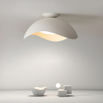 Serene Wave Ceiling Light | Metal & Acrylic | 40cm or 50cm Diameter