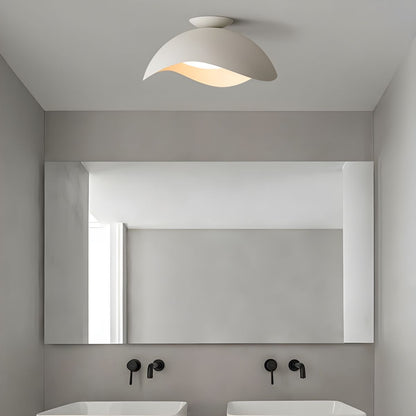 Serene Wave Ceiling Light | Metal & Acrylic | 40cm or 50cm Diameter