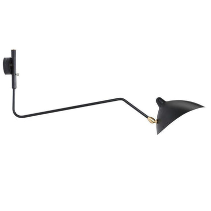 Serge Mouille Wall Sconce | Metal & Aluminum | Black | Set of 2