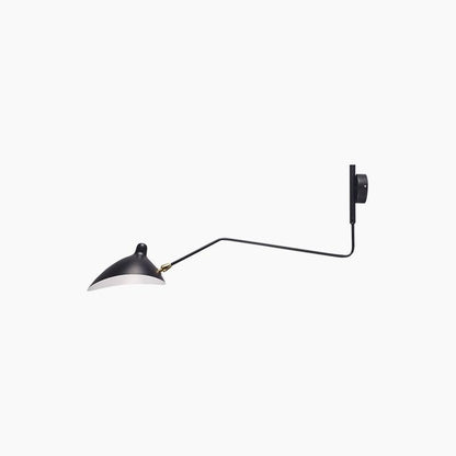 Serge Mouille Wall Sconce | Metal & Aluminum | Black | Set of 2