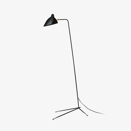 Serge Mouille Floor Lamp | Metal & Aluminum | White or Black
