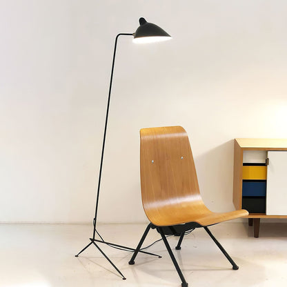 Serge Mouille Floor Lamp | Metal & Aluminum | White or Black