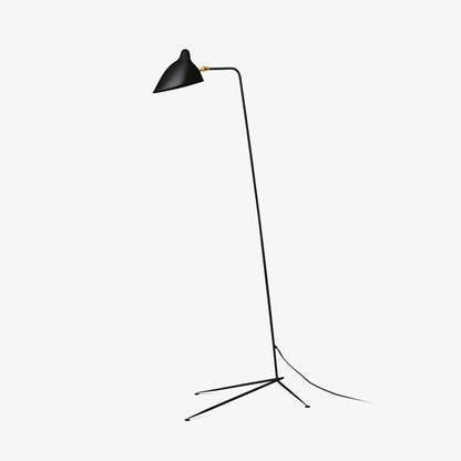 Serge Mouille Floor Lamp | Metal & Aluminum | White or Black